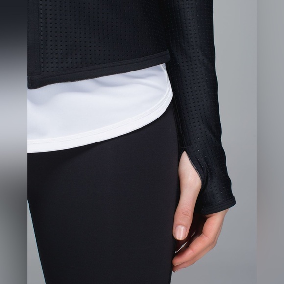 Lululemon Black ‘Find Your Bliss’ Jacket, Reversible - Size 6 - Picture 15 of 15